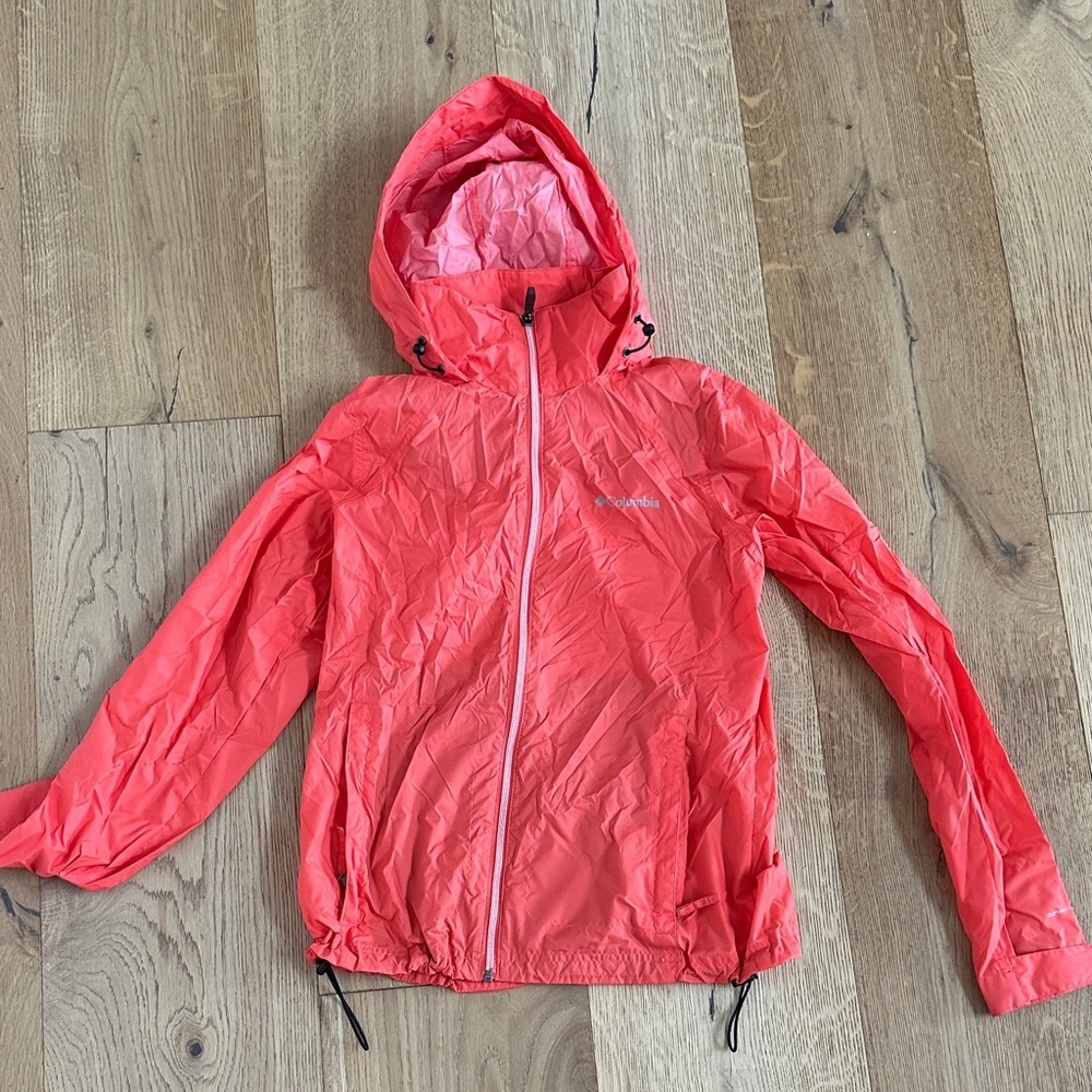 Columbia Women's Coral Hooded rain Jacket M